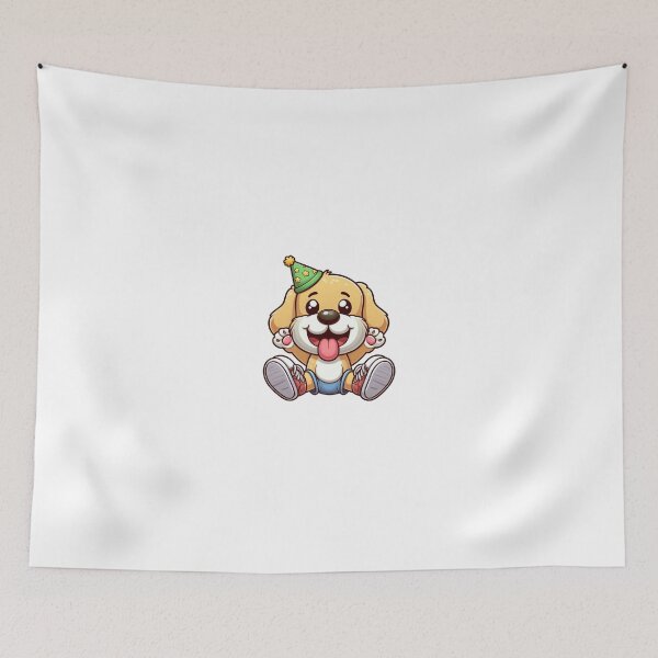 Item preview, Cute Dog With A Little Hat designed and sold by GeneralDaily.