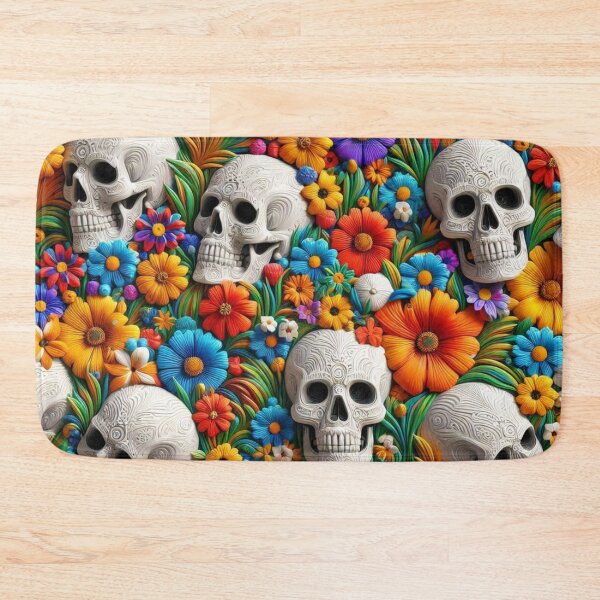 Item preview, Hidden Skull Floral designed and sold by DeeCeeFashion.