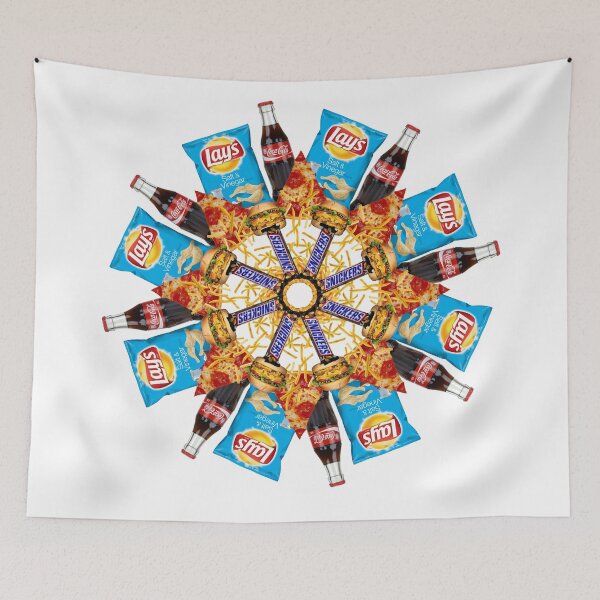Item preview, fast food mandala designed and sold by burenkaUA.