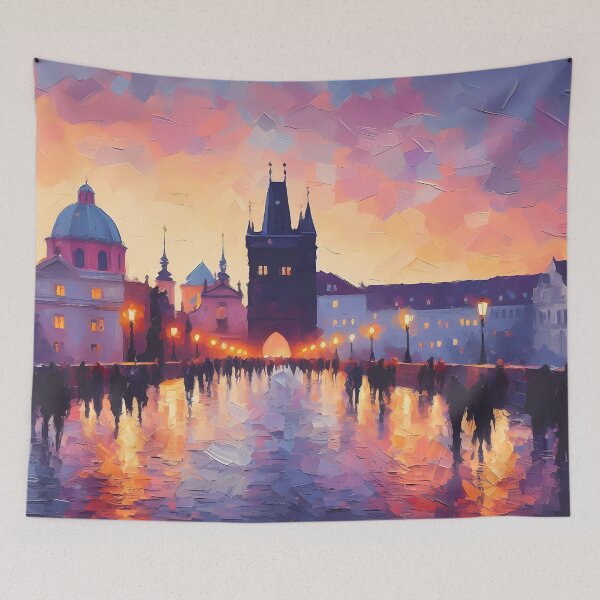 Item preview, Charles Bridge designed and sold by Visual Nomad Club.