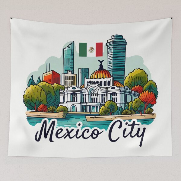 Item preview, Mexico City Mexico  designed and sold by WanderlustCoCo.