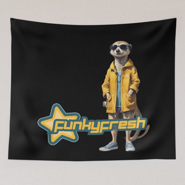 Item preview, Funky Fresh Meerkat designed and sold by pUNKnown.