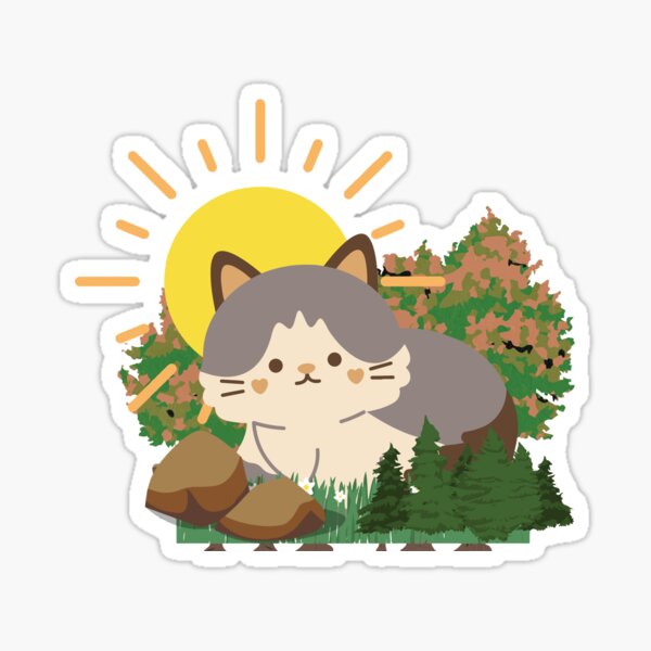 Vista previa del artículo con la obra «Lindos gatos y hermosa naturaleza.», diseñado y vendido por Thoss1111.