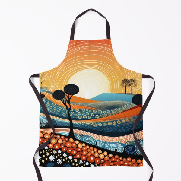 Item preview, Aboriginal Inspired Dot Art - Sunrise designed and sold by GrinGalore.