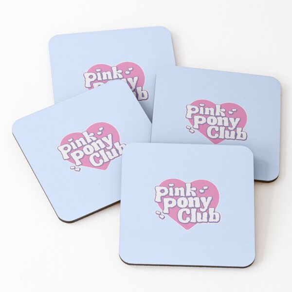 Item preview, Pink Pony Club Heart Stitching Pink Purple White designed and sold by aestheticqueen.