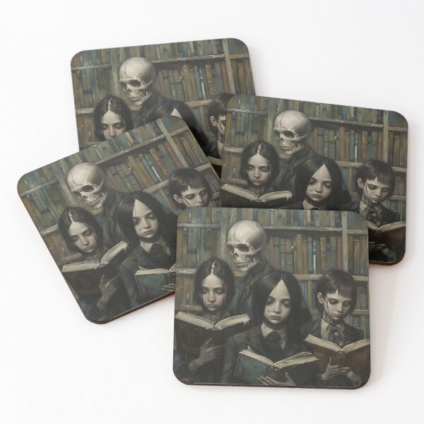 Item preview, The grim readers  designed and sold by MrSpookyart.