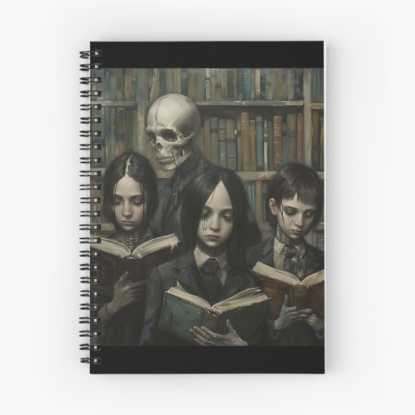 Item preview, The grim readers  designed and sold by MrSpookyart.