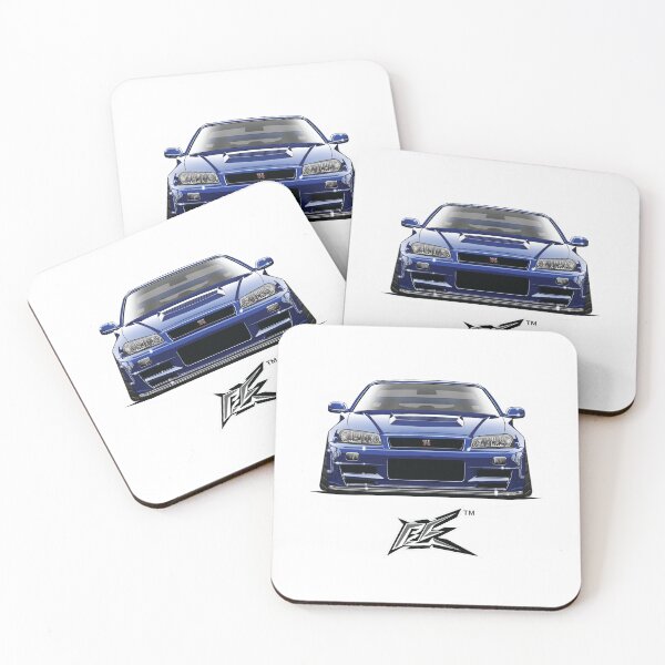 Item preview, skyline gtr r34 signature blue designed and sold by NaquashM.