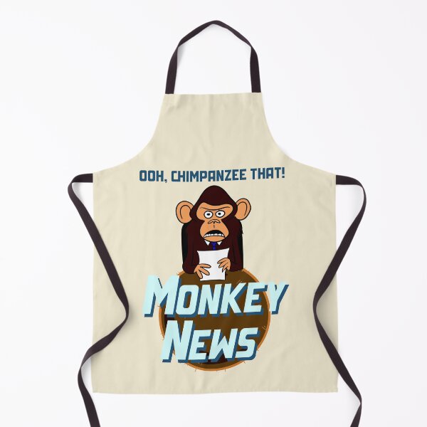 Item preview, Ohh Chimpanzee That - Monkey News designed and sold by McPod.