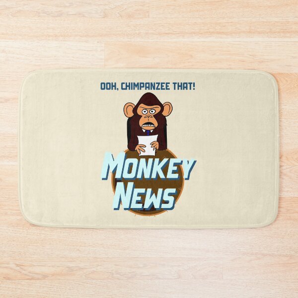 Item preview, Ohh Chimpanzee That - Monkey News designed and sold by McPod.