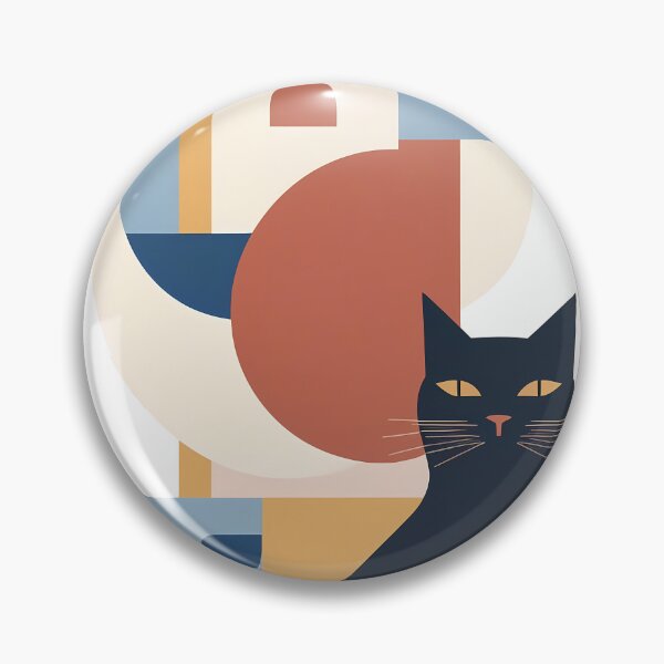 Item preview, Cat as Minimal Pastel Art  designed and sold by OzzFrequency.