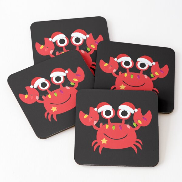 Item preview, Cute christmas crab designed and sold by AnulaArt.
