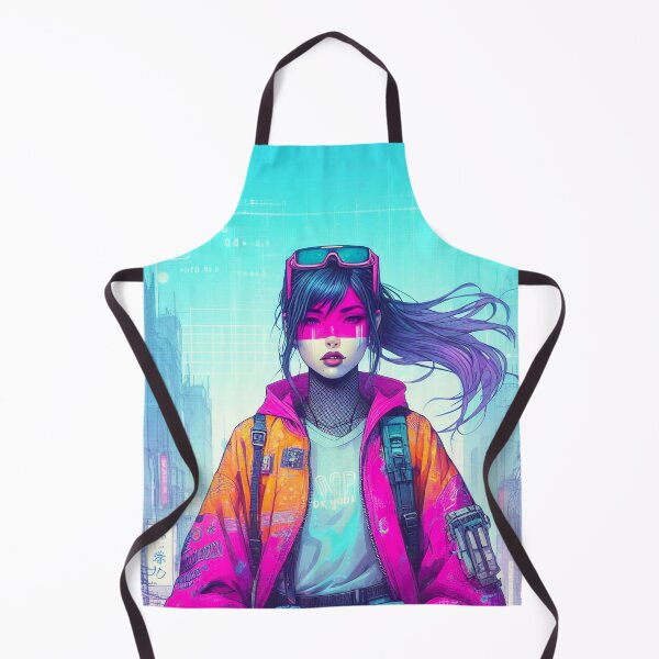 Item preview, Cyberpunk Woman - Cyberpunk designed and sold by Design Raptor.