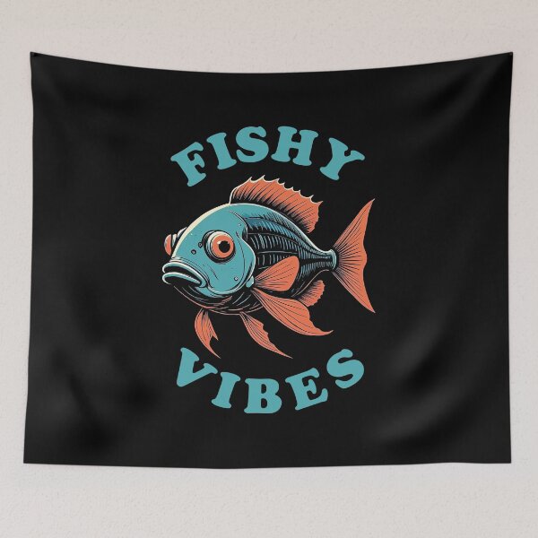 Item preview, Fishy Vibes designed and sold by TMBTM.