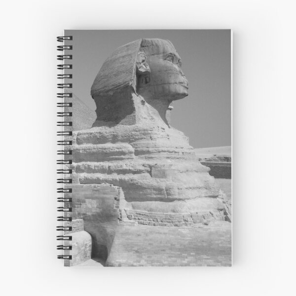 Item preview, Black and White Pyramid Sphinx Egypt designed and sold by Bunmigraphics .
