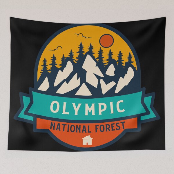 Item preview, Olympic National Forest designed and sold by Nature-Book.