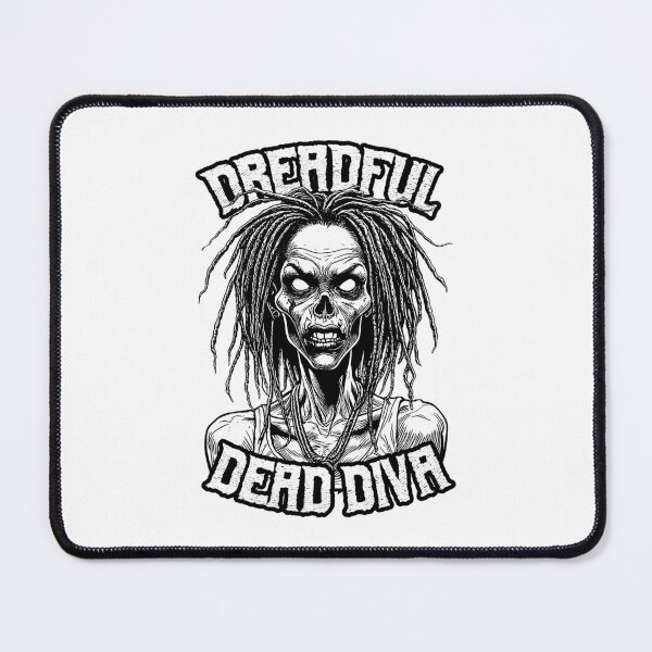 Item preview, Dreadlocks Black Woman Funny Dreadful Dead Diva Zombie designed and sold by GrandeDuc.
