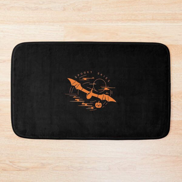 Item preview, Spooky Skies Halloween Glider Plane Pilot Sailplane aerial floating soaring designed and sold by These_Prints.
