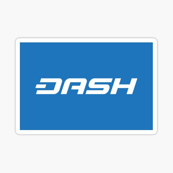 DASH - Digital Cash Sticker