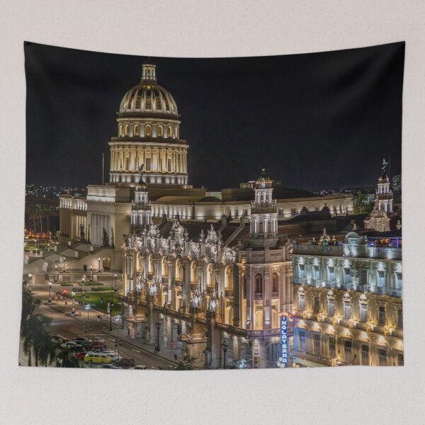 Item preview, El edificio del Capitolio, La Habana de noche. designed and sold by Dave Hare Photography.
