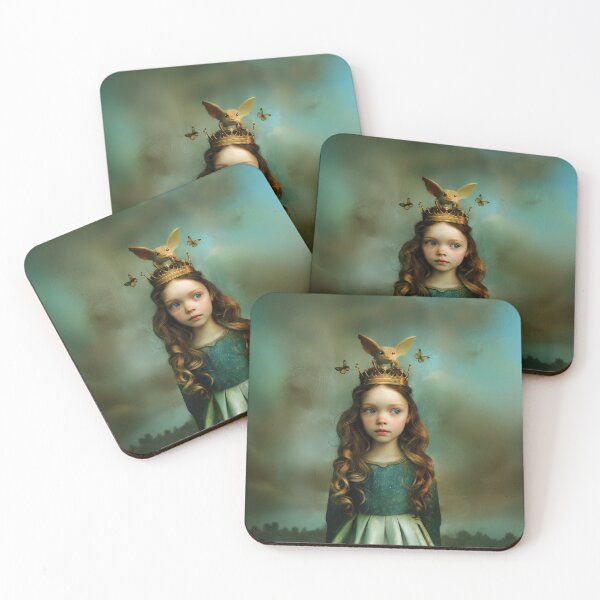 Item preview, Enchanted Princess with a Flying Frog designed and sold by Magical Art Store.