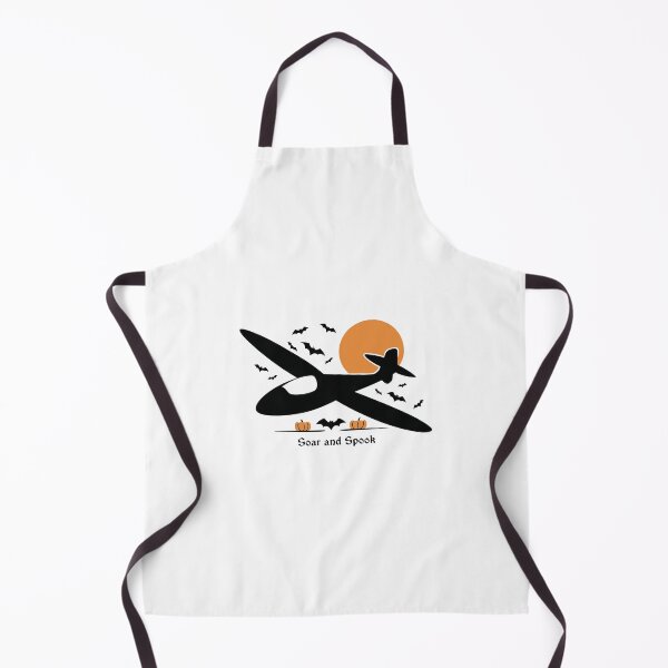 Item preview, Soar and Spook Halloween Glider Plane Pilot Sailplane Biplane aerial floating soaring designed and sold by These_Prints.