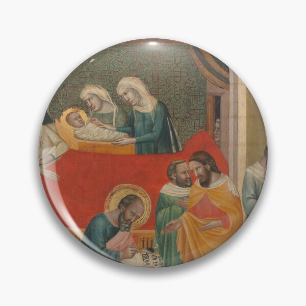 Item preview, Giovanni Baronzio The Birth, Naming, and Circumcision of Saint John the Baptist, 1335 designed and sold by Mauswohn.