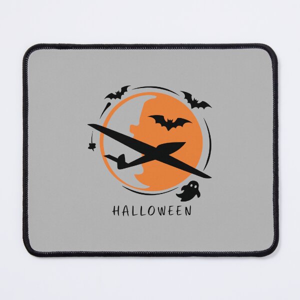Item preview, Halloween Glider Plane Pilot Sailplane Biplane aerial floating soaring designed and sold by These_Prints.