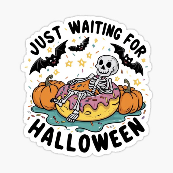 Item preview, ust Waiting for Halloween" – Unique Print designed and sold by ShirtNook.