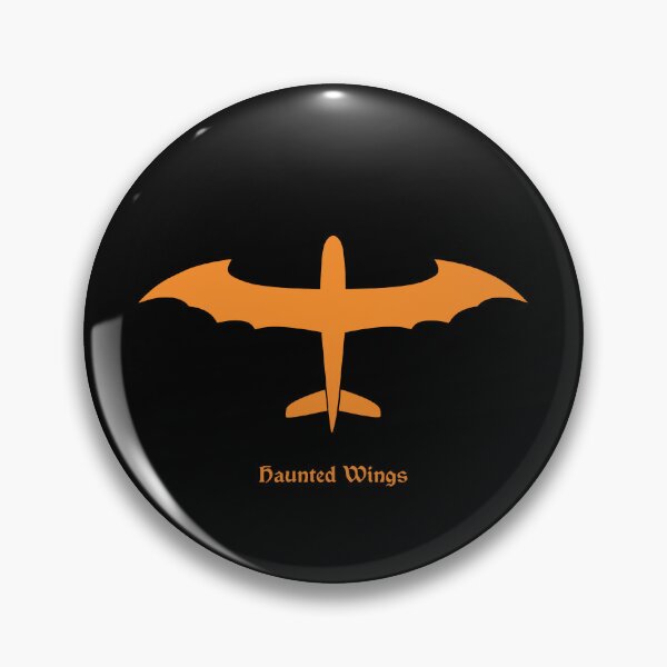 Item preview, Haunted Wings Halloween Glider Plane Pilot Sailplane aerial floating soaring designed and sold by These_Prints.