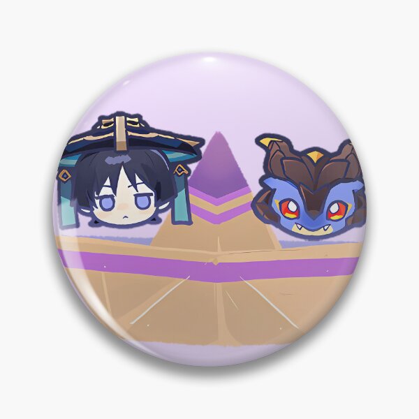 Item preview, Wanderer / Scaramouche and Mini Durin | Genshin Impact designed and sold by Verthalies.