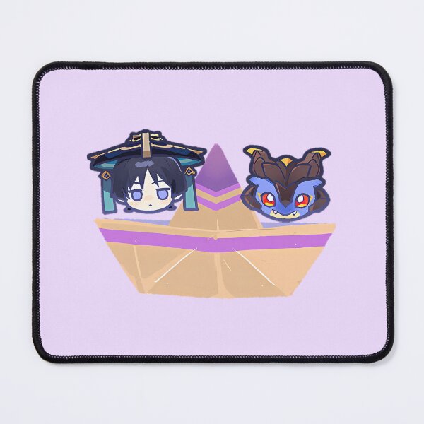 Item preview, Wanderer / Scaramouche and Mini Durin | Genshin Impact designed and sold by Verthalies.