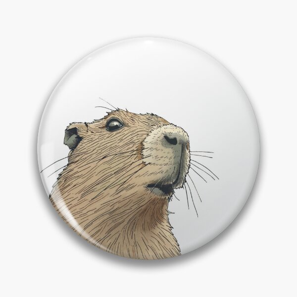 Item preview, Surprised Capybara designed and sold by alexiia54.