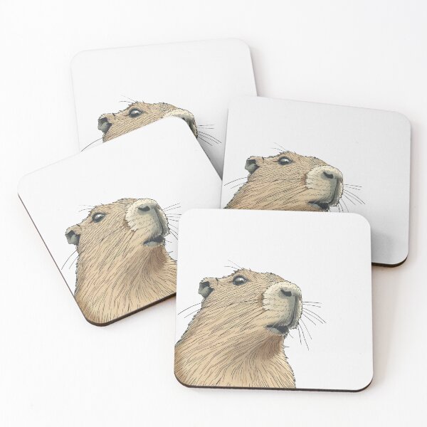 Item preview, Surprised Capybara designed and sold by alexiia54.