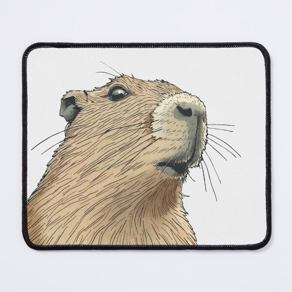 Item preview, Surprised Capybara designed and sold by alexiia54.