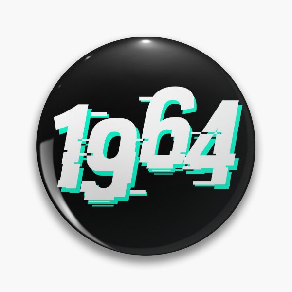 Item preview, 1964 Birthday Year designed and sold by NumbersFort.