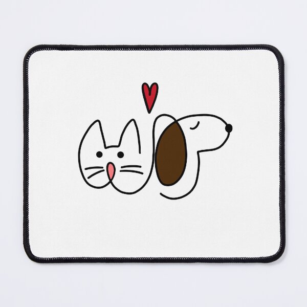 Item preview, Dog & Cat Love designed and sold by ArndtDesign.