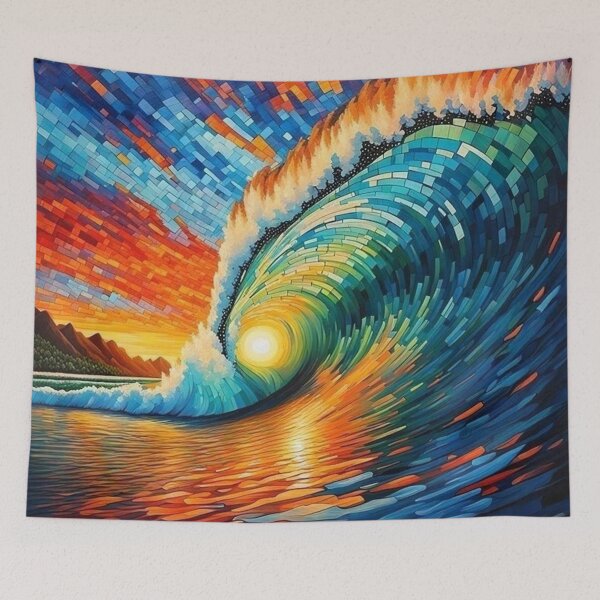 Item preview, Teahupo'o 2024 Olympics surfing designed and sold by JackFreestone.
