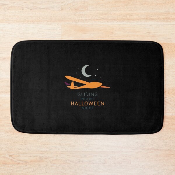 Item preview, Gliding into the Halloween Night Glider Plane Pilot Sailplane aerial floating soaring designed and sold by These_Prints.