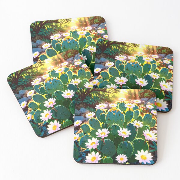 Item preview, Blooming Peyote cactus. designed and sold by PatDoArt.