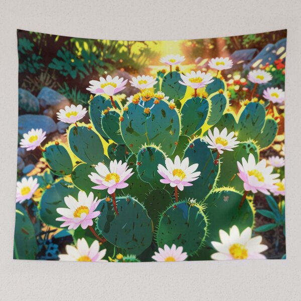 Item preview, Blooming Peyote cactus. designed and sold by PatDoArt.