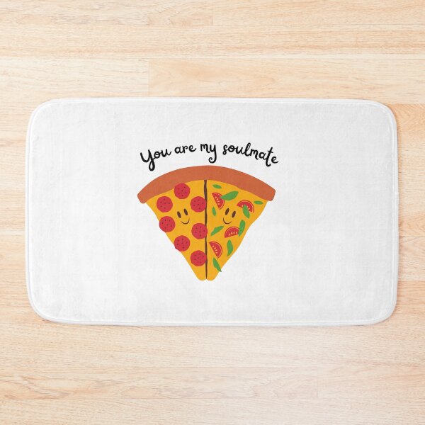 Item preview, You are my Soulmate - Pizza Lover Cute Couple  designed and sold by MiKy1997.