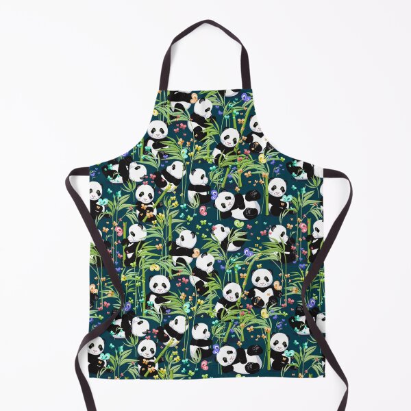Item preview, Panda, Dark emerald background designed and sold by Alex Blud.