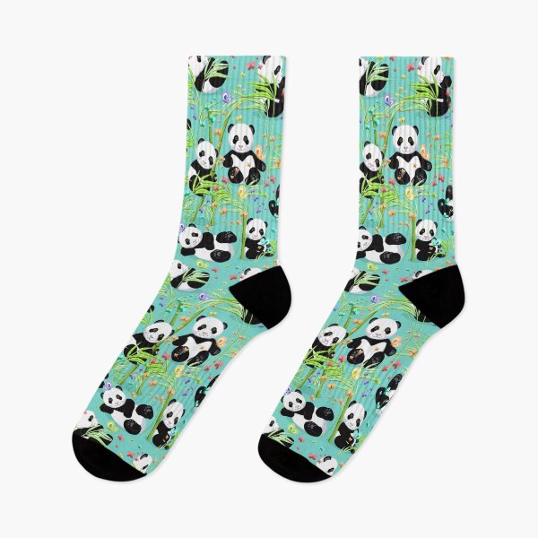Item preview, Panda, Emerald background designed and sold by Alex  Blud.