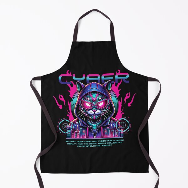 Item preview, Cyber Cat designed and sold by Belarte.shop.
