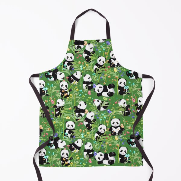 Item preview, Panda, Green background designed and sold by Alex Blud.