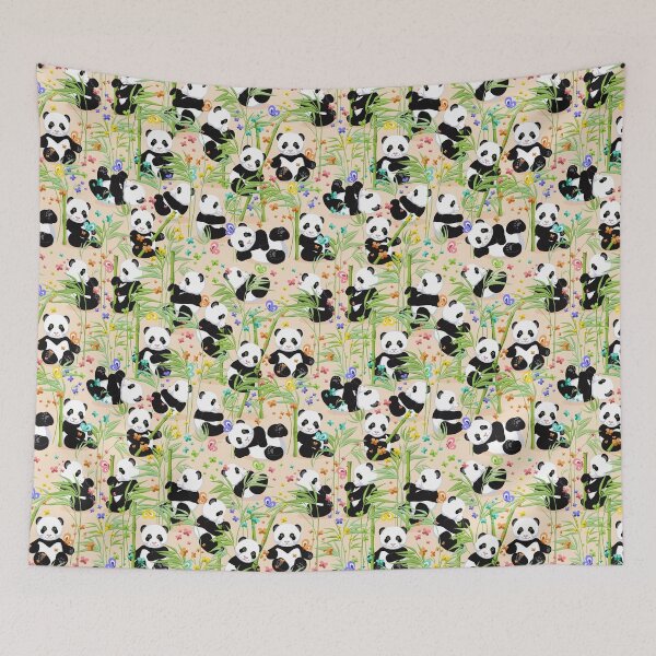 Item preview, Panda, Light orange background designed and sold by Alex  Blud.