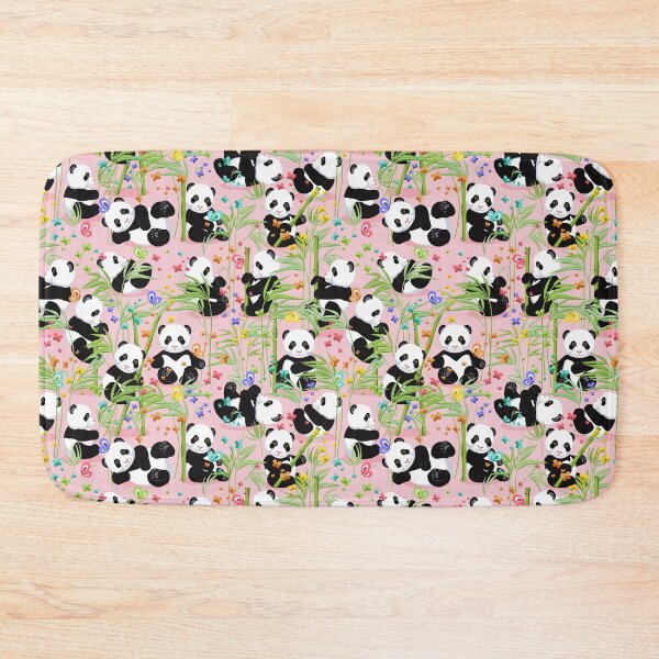 Item preview, Panda, Pink background designed and sold by Alex  Blud.