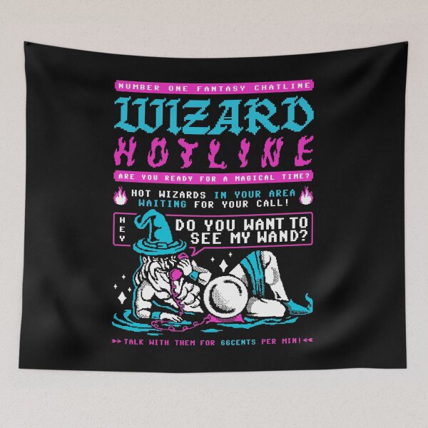 Item preview, Wizard Hotline designed and sold by DemonigoteCamis.