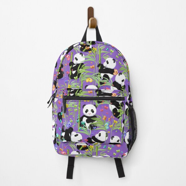 Item preview, Panda, Purple background designed and sold by Alex Blud.
